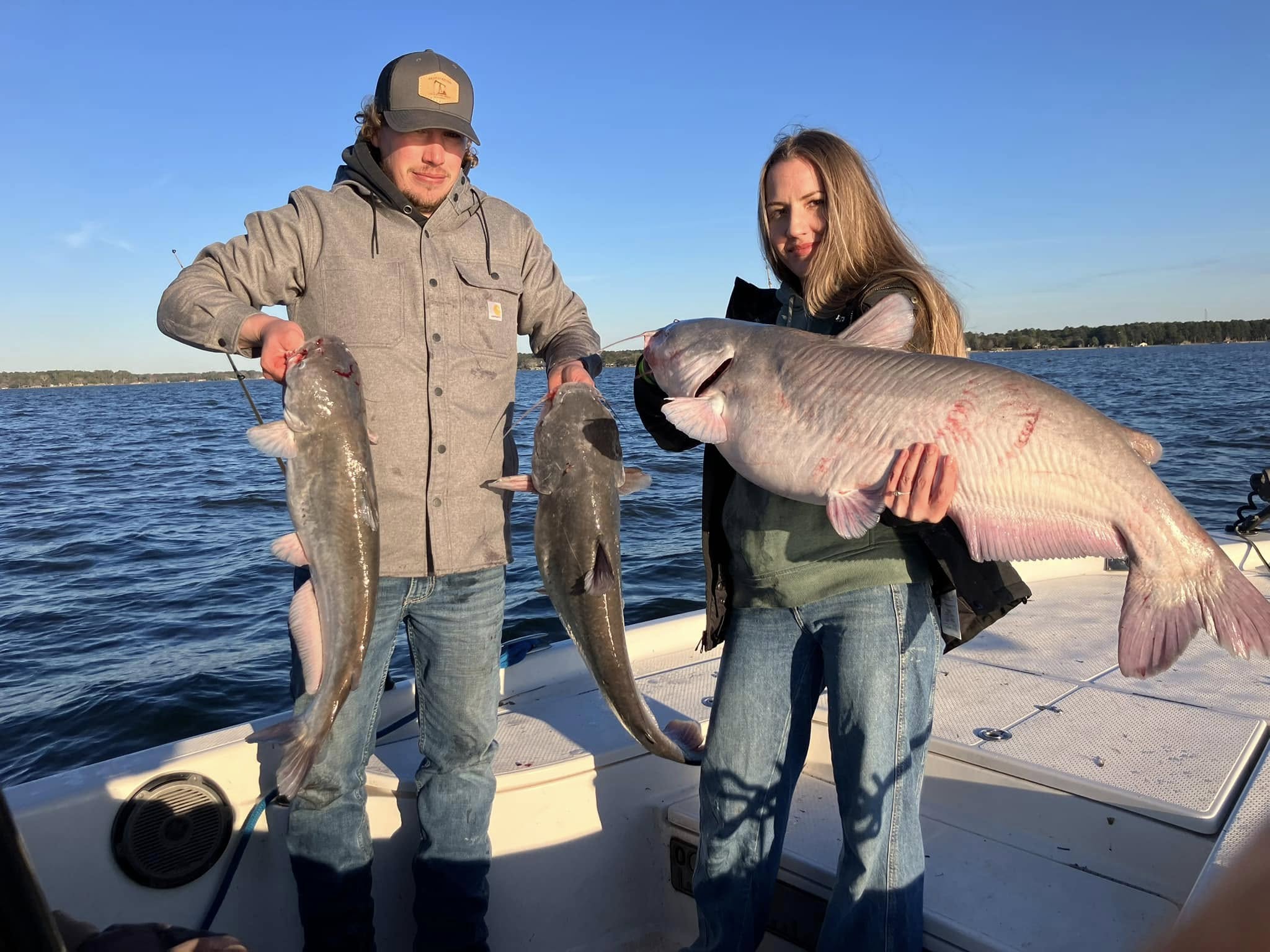 Trophy Catfish on Lake Conroe